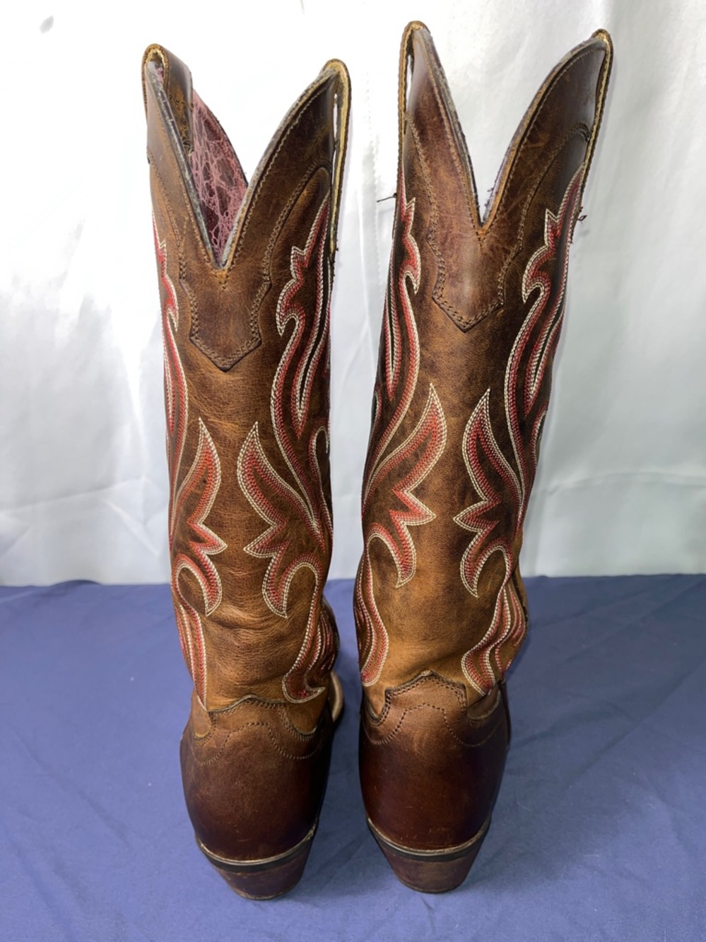 Ariat Heritage Women’s Brown Leather Western Boots - Picture 5 of 15